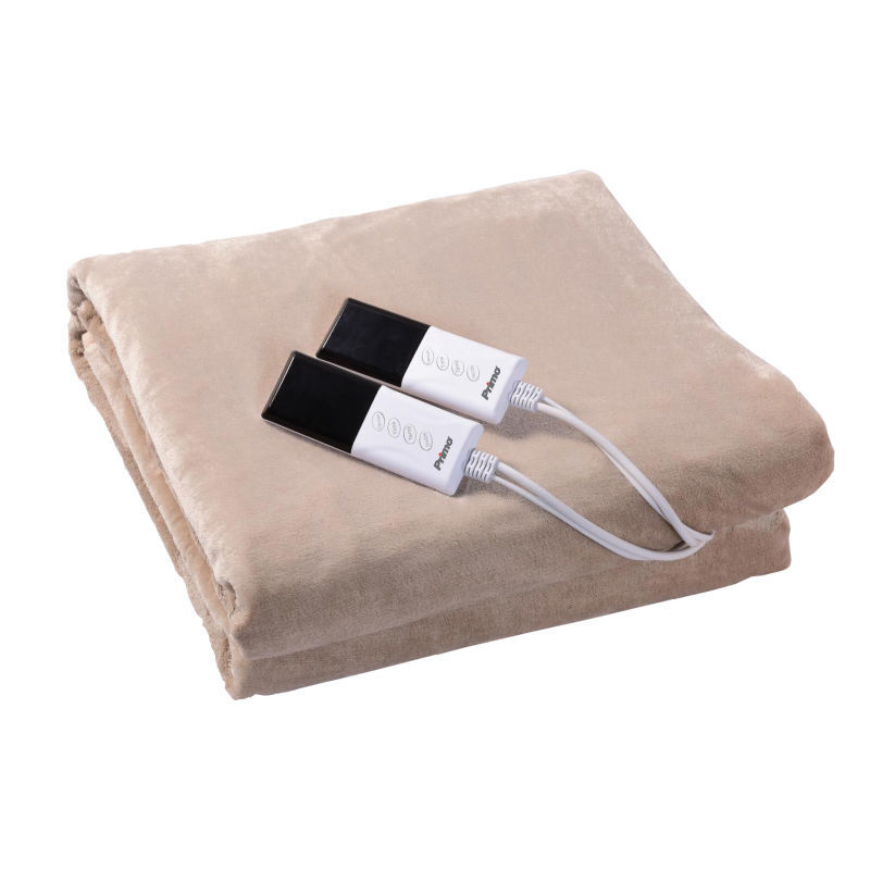 Primo PREB-81084 Πλενόμενο  Ηλεκτρικό Επίστρωμα Flannel Fleece Διπλό 160x140cm 2x60W (810084)